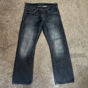 Royal Premium Mens 34x30 Blue Jeans Vintage Y2k Skater Grunge Distressed